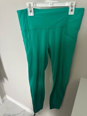 Athleta Teal High-Rise Active Leggings